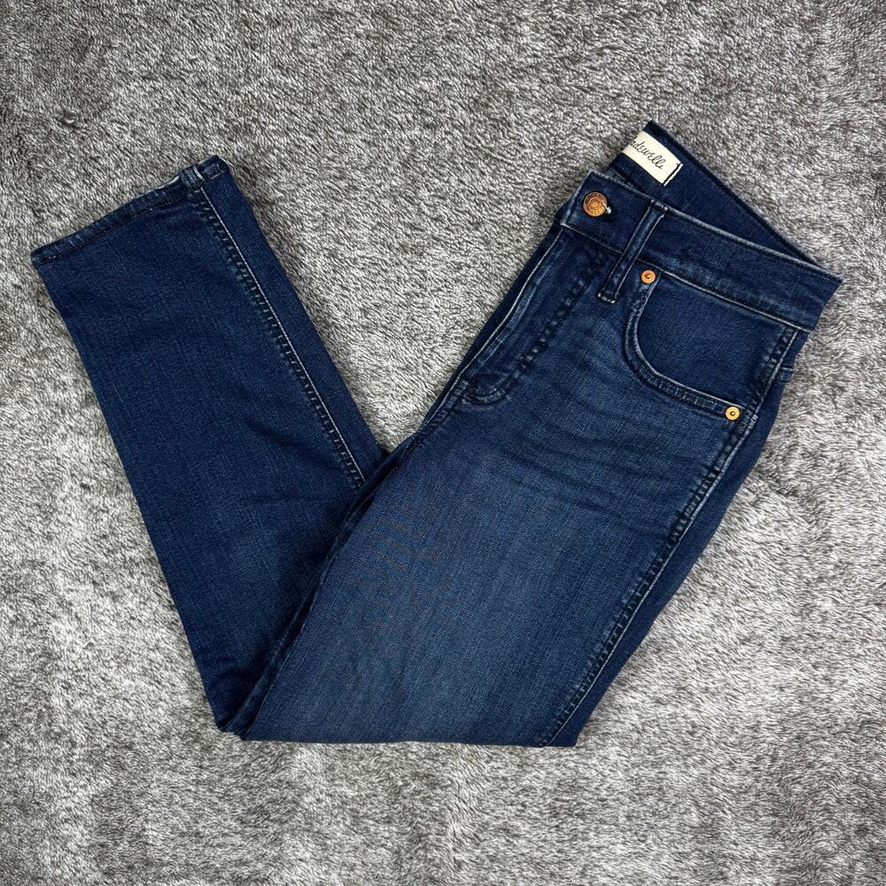 Madewell Denim Jeans Mid-Rise Stovepipe Women's 27